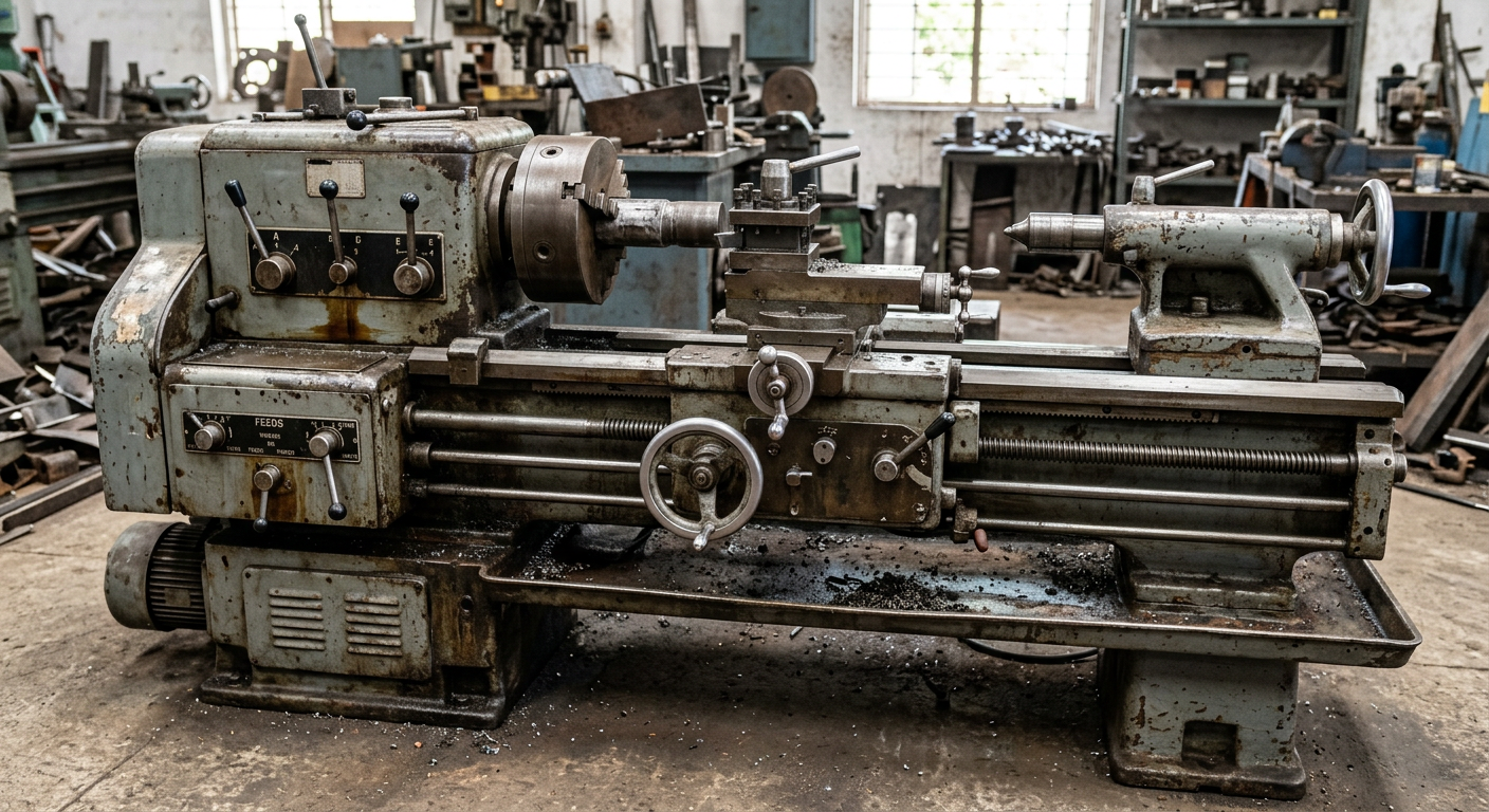 Heavy-Duty-Lathe-Machine-—-6-Feet-Bed-Geared-Head-1